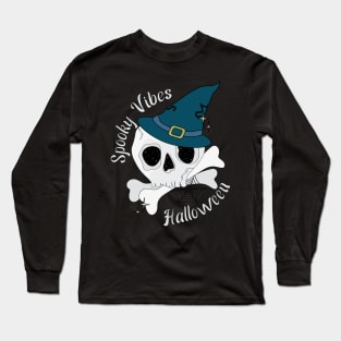 Spooky Vibes Halloween Long Sleeve T-Shirt